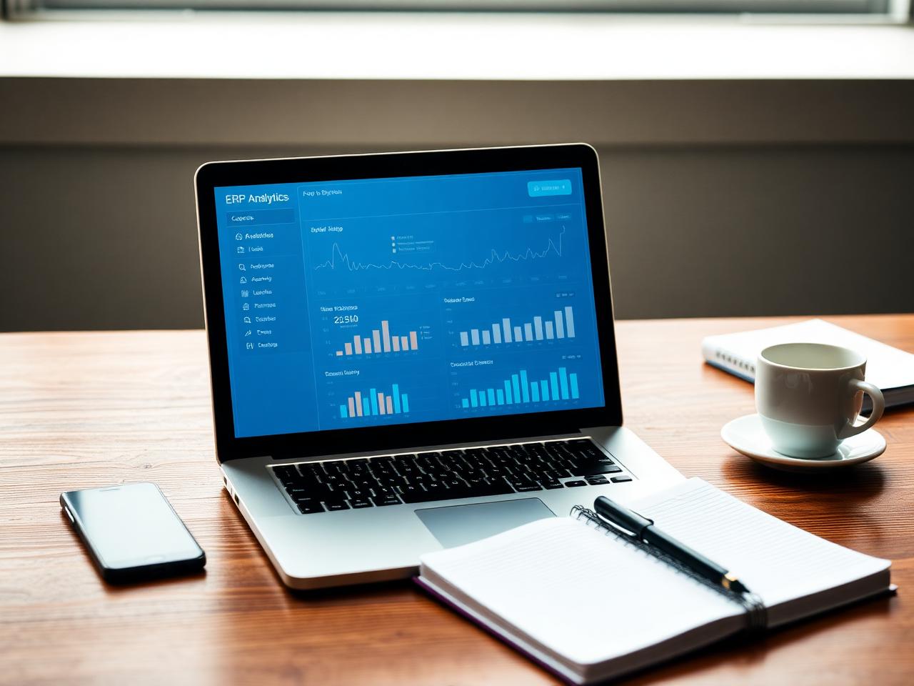ERP & analytics dashboards
